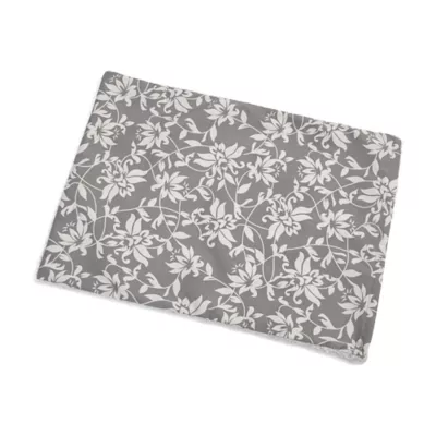 Midwest® QuietTime Pan Covers, Dog Crate Pan Cover, Grey Floral Print - Image 1