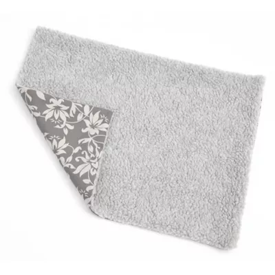 Midwest® QuietTime Pan Covers, Dog Crate Pan Cover, Grey Floral Print - Image 2