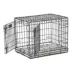 Midwest® QuietTime Pan Covers, Dog Crate Pan Cover, Grey Floral Print image thumbnail 4