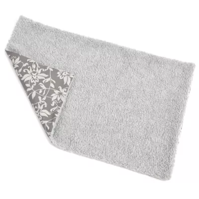 Midwest® QuietTime Pan Covers, Dog Crate Pan Cover, Grey Floral Print - Image 2