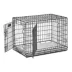 Midwest® QuietTime Pan Covers, Dog Crate Pan Cover, Grey Floral Print image thumbnail 4