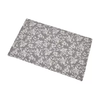 Midwest® QuietTime Pan Covers, Dog Crate Pan Cover, Grey Floral Print - Image 1
