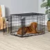 Midwest® QuietTime Pan Covers, Dog Crate Pan Cover, Grey Floral Print image thumbnail 3