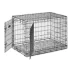 Midwest® QuietTime Pan Covers, Dog Crate Pan Cover, Grey Floral Print image thumbnail 4