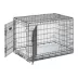 Midwest® QuietTime Pan Covers, Dog Crate Pan Cover, Grey Floral Print image thumbnail 5