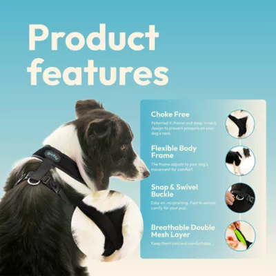 Gooby Comfort X Dual Snap Mesh Dog Harness - Image 3