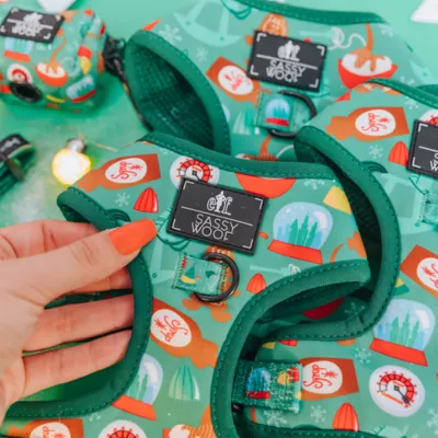 Sassy Woof Elf™ Holiday Adjustable Dog Harness - Image 5