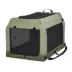 Midwest® Foldable Canine Camper Tent Crate W/ Ventilated Windows & No-Slip Feet, Green image thumbnail 2