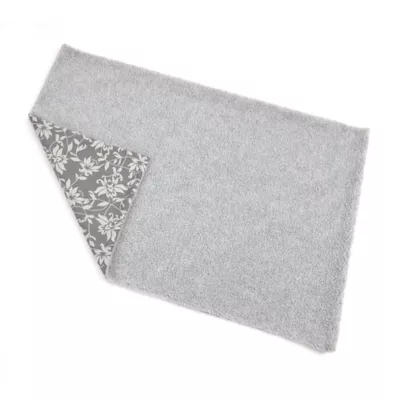 Midwest® QuietTime Pan Covers, Dog Crate Pan Cover, Grey Floral Print - Image 2