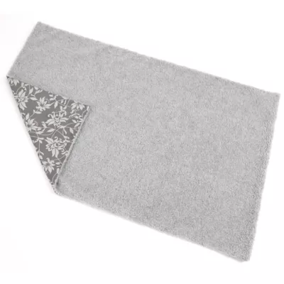 Midwest® QuietTime Pan Covers, Dog Crate Pan Cover, Grey Floral Print - Image 2