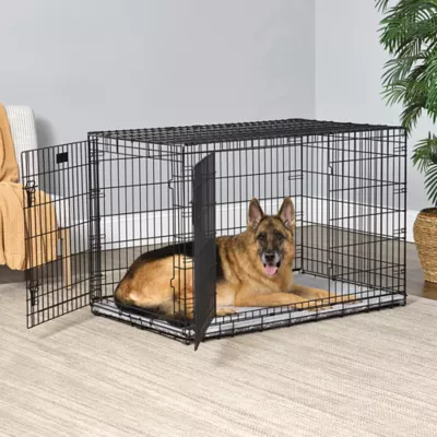 Midwest® QuietTime Pan Covers, Dog Crate Pan Cover, Grey Floral Print - Image 3