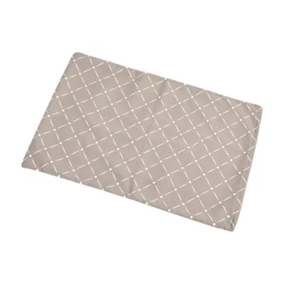 Midwest® QuietTime Pan Covers, Dog Crate Pan Cover, Mushroom Diamond Print - Image 1