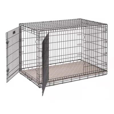 Midwest® QuietTime Pan Covers, Dog Crate Pan Cover, Mushroom Diamond Print - Image 4