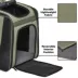 Midwest® Day Tripper Pet Backpack W/ Cushioned Shoulder Straps & Padded Interior image thumbnail 3