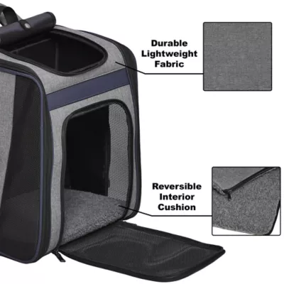 Midwest® Day Tripper Pet Backpack W/ Cushioned Shoulder Straps & Padded Interior - Image 3