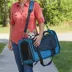 Midwest® Duffy Expandable Pet Carrier W/ Expandable Sides & Multiple Access Points, Blue image thumbnail 6
