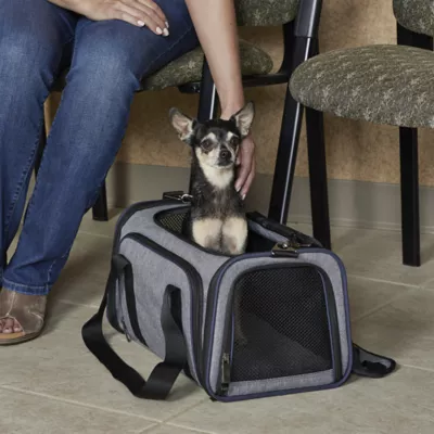 Midwest® Duffy Expandable Pet Carrier W/ Expandable Sides & Multiple Access Points, Gray - Image 6
