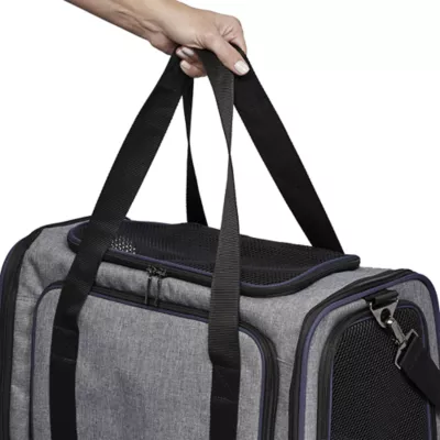 Midwest® Duffy Expandable Pet Carrier W/ Expandable Sides & Multiple Access Points, Gray - Image 8