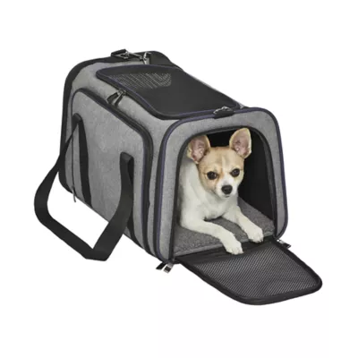 Midwest® Duffy Expandable Pet Carrier W/ Expandable Sides & Multiple Access Points, Gray - Image 3