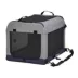 Midwest® Foldable Canine Camper Tent Crate W/ Ventilated Windows & No-Slip Feet, Gray image thumbnail 2
