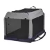 Midwest® Foldable Canine Camper Tent Crate W/ Ventilated Windows & No-Slip Feet, Gray image thumbnail 1