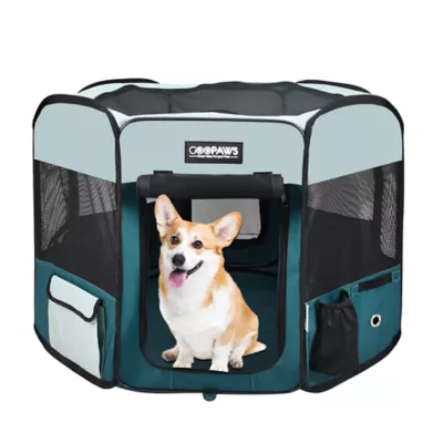 Jespet Soft Pet Playpen, Portable Indoor & Outdoor Pet Enclosure for Dogs, 45 Inch - Image 1