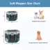 Jespet Soft Pet Playpen, Portable Indoor & Outdoor Pet Enclosure for Dogs, 45 Inch image thumbnail 5