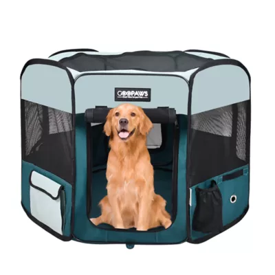Jespet Soft Pet Playpen, Portable Indoor & Outdoor Pet Enclosure for Dogs, 61 Inch - Image 1