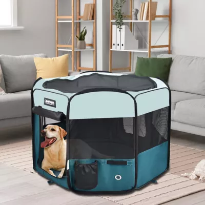 Jespet Soft Pet Playpen, Portable Indoor & Outdoor Pet Enclosure for Dogs, 61 Inch - Image 6