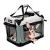 Jespet Soft Dog Crate, Portable Folding Travel Kennel for Dogs, Shale Green image thumbnail 1