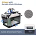 Jespet Soft Dog Crate, Portable Folding Travel Kennel for Dogs, Shale Green image thumbnail 2
