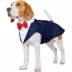 Kuoser Blue Dog Tuxedo Suit & Bandana Set, Formal Dog Clothing for Weddings, Parties & Events image thumbnail 1