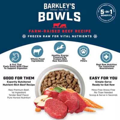 Barkley's Bowls Farm-Raised Beef Recipe 4 lb. - Image 2