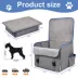 GOOPAWS Dog Car Seat, Travel Booster Seat for Dogs, 16 Inch image thumbnail 3