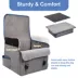 GOOPAWS Dog Car Seat, Travel Booster Seat for Dogs, 16 Inch image thumbnail 5