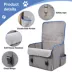 GOOPAWS Dog Car Seat, Travel Booster Seat for Dogs, 16 Inch image thumbnail 6