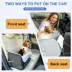 GOOPAWS Dog Car Seat, Travel Booster Seat for Dogs, 16 Inch image thumbnail 7