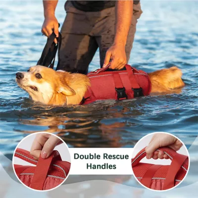 Kuoser Reflective Dog Floation Aid for Swimming, Boating, & Water Sports - Image 6