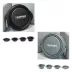 GOOPAWS 2 Pack Collapsible Silicone Dog Bowls, Non-Skid Travel Pet Bowls, Black & Grey image thumbnail 3