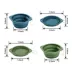 GOOPAWS 2 Pack Collapsible Silicone Dog Bowls, Non-Skid Travel Pet Bowls, Blue & Green image thumbnail 5