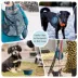 GOOPAWS 2 Pack Collapsible Silicone Dog Bowls, Non-Skid Travel Pet Bowls, Blue & Green image thumbnail 6