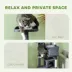 PawHut 54" Cat Tree, Multi-Level Cat Tower with Scratching Posts, Cat Condos, Bed, Platforms image thumbnail 5