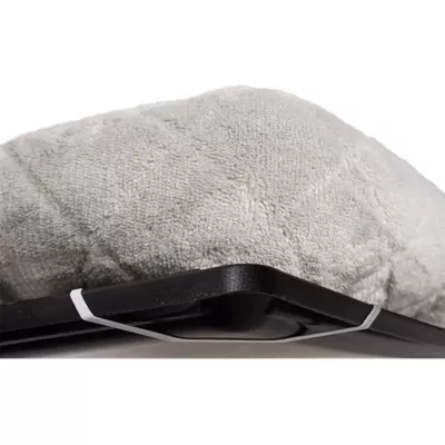 Midwest® QuietTime Deluxe Diamond Stitch Pet Bolster Bed, Machine Washable & Durable, Grey - Image 6