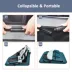 Jespet Soft Dog Crate, Portable Folding Travel Kennel for Dogs, Teal Blue image thumbnail 6