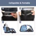 Jespet Soft Dog Crate, Portable Folding Travel Kennel for Dogs, Lake Blue image thumbnail 6