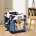 Jespet Soft Dog Crate, Portable Folding Travel Kennel for Dogs, Lake Blue image thumbnail 7