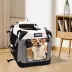 Jespet Soft Dog Crate, Portable Folding Travel Kennel for Dogs, Light Grey image thumbnail 6
