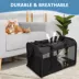 Jespet Soft-Sided Pet Carrier, Portable Travel Carrier for Dogs & Cats, 17 Inch image thumbnail 4