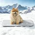 GOOPAWS Cooling Dog Mat, Self-Cooling Pet Bed for Dogs, Non-Slip Indoor & Outdoor Design, Grey image thumbnail 2