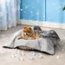 GOOPAWS Reversible Cooling Dog Mat, Self-Cooling Pet Blanket for Dogs, Indoor & Outdoor Use, Grey image thumbnail 2